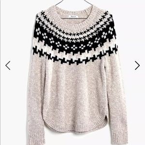 Madewell fair isle sweater